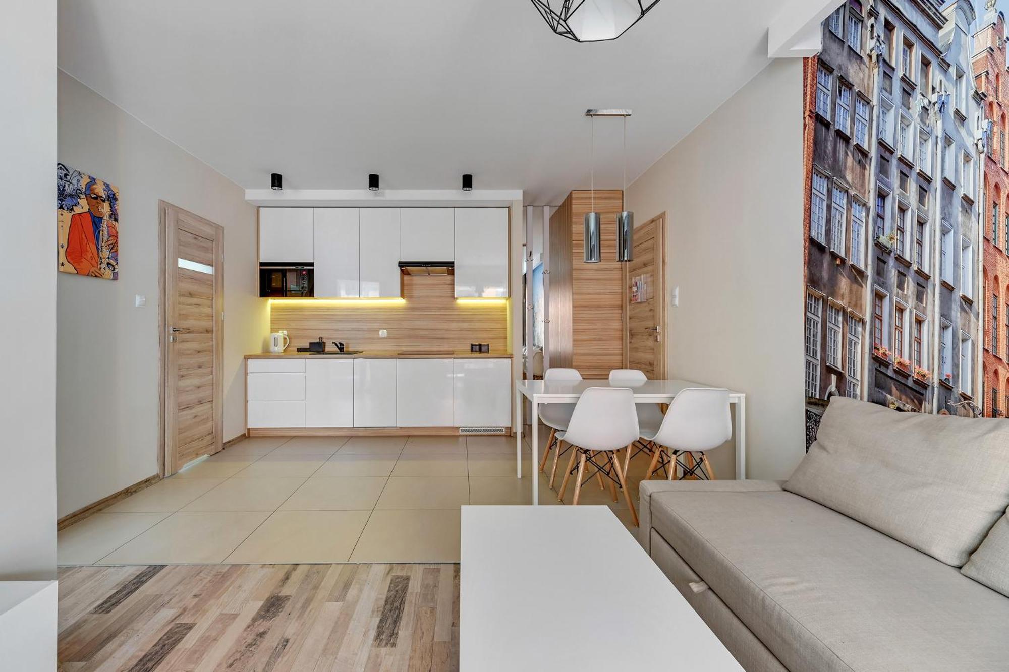 Aura Island Riverside By Downtown Apartments Гданск Екстериор снимка