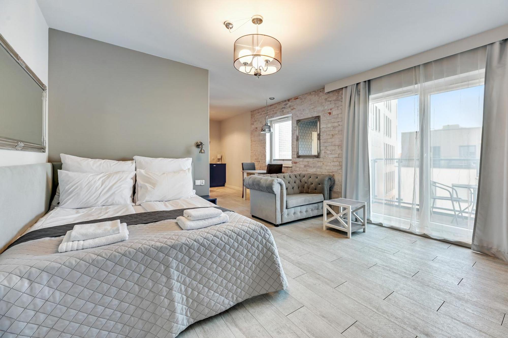 Aura Island Riverside By Downtown Apartments Гданск Стая снимка